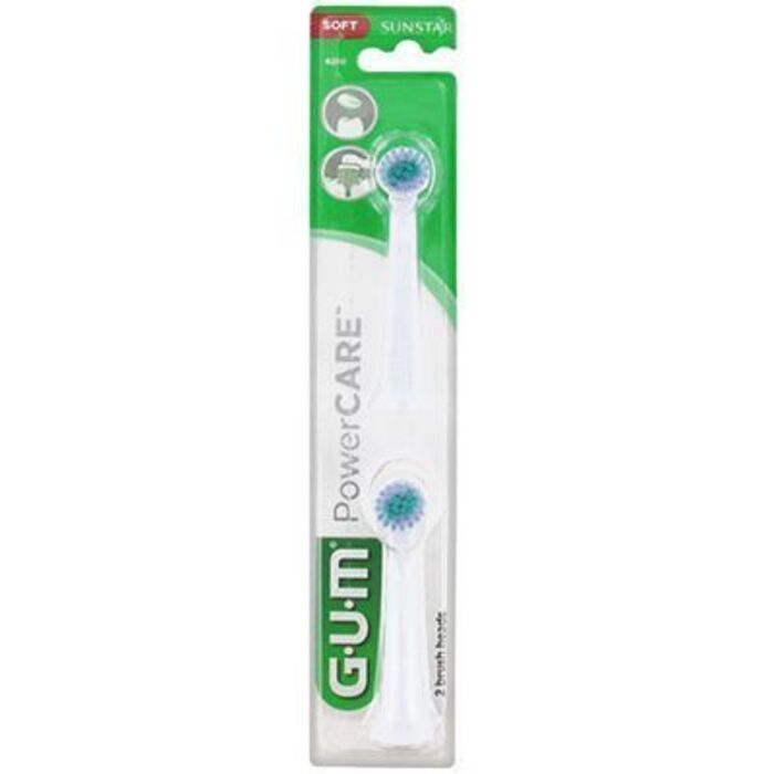 Gum powercare 4210 recharges brosse à dents x2 Gum-228429
