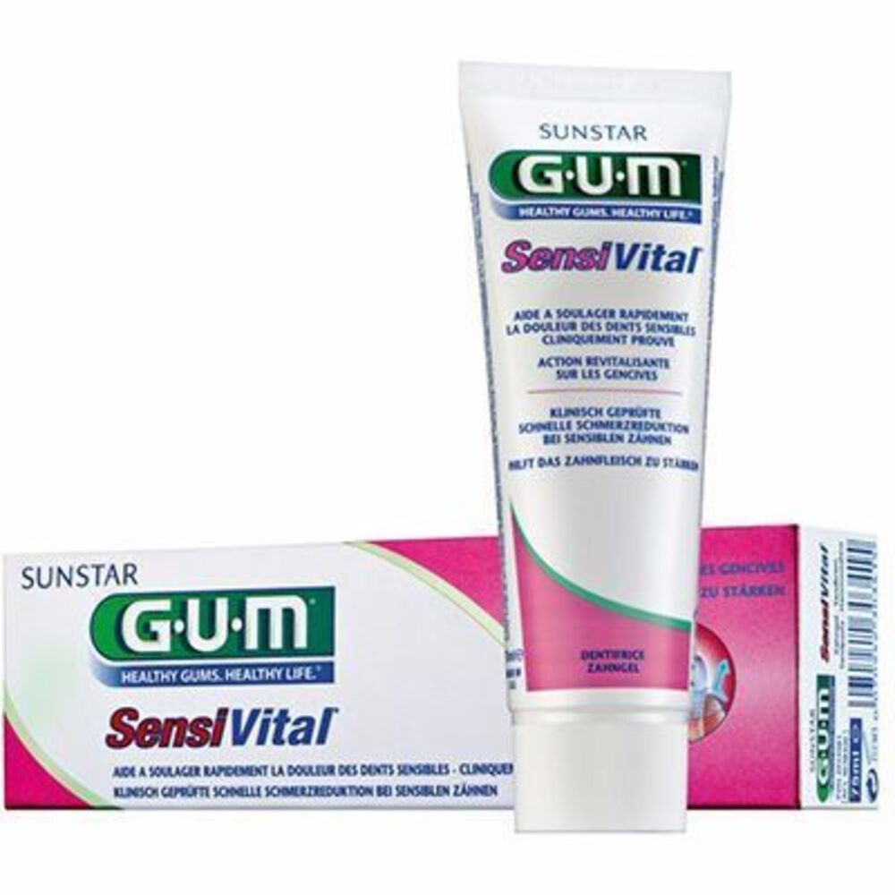Photo de Gum sensivital dentifrice 75ml Gum Gum sensivital dentifrice 75ml Gum-143919