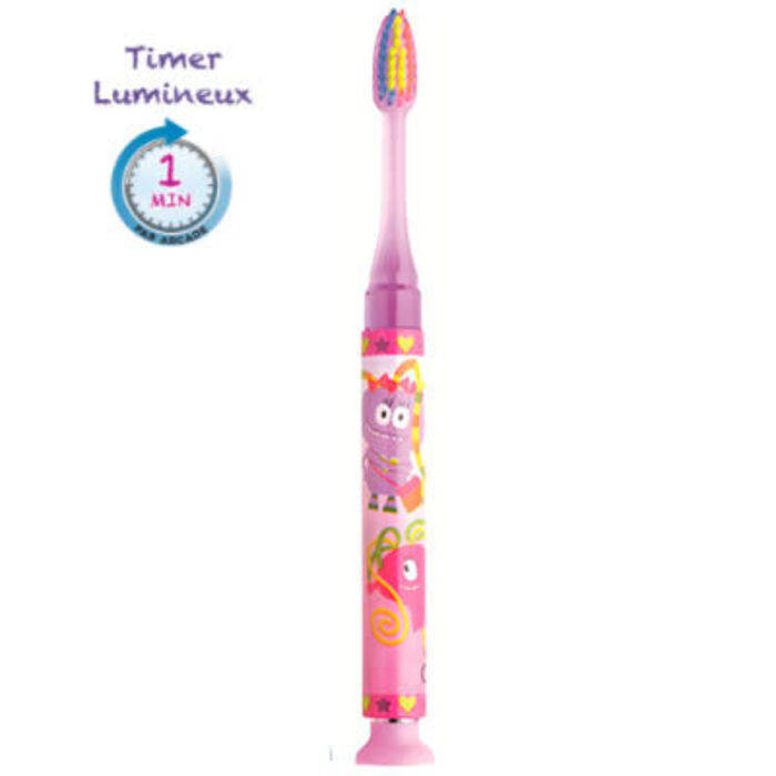 Photo de Gum timer light brosse à dents 7 ans et + souple fille Gum Gum timer light brosse à dents 7 ans et + souple fille Gum-216428