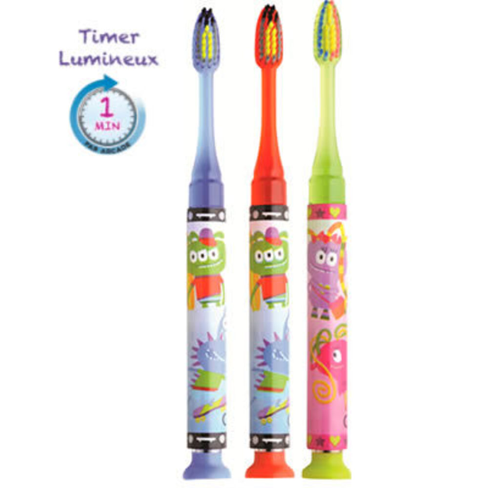 Photo de Gum timer light brosse à dents 7 ans et + souple garçon Gum Gum timer light brosse à dents 7 ans et + souple garçon Gum-216435