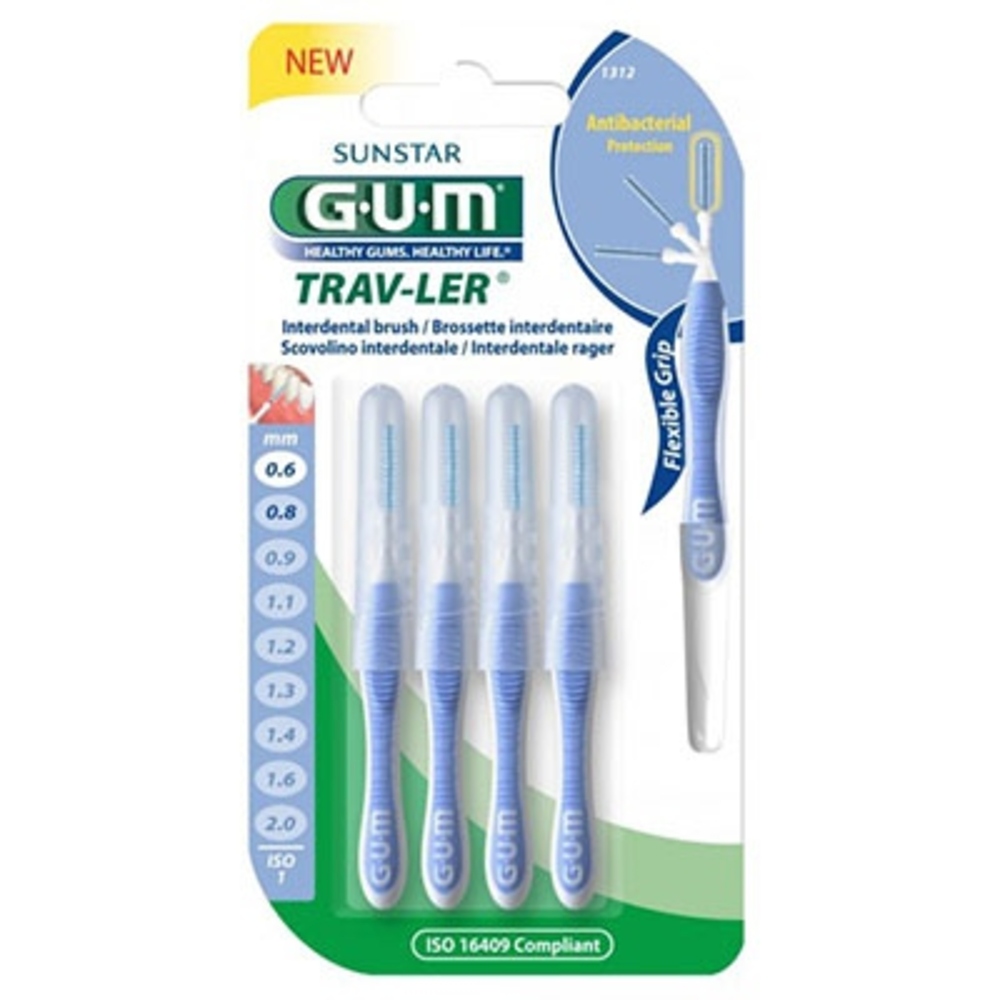 Photo de Gum travler brossettes interdentaires 1312 x4 Gum Gum travler brossettes interdentaires 1312 x4 Gum-143905