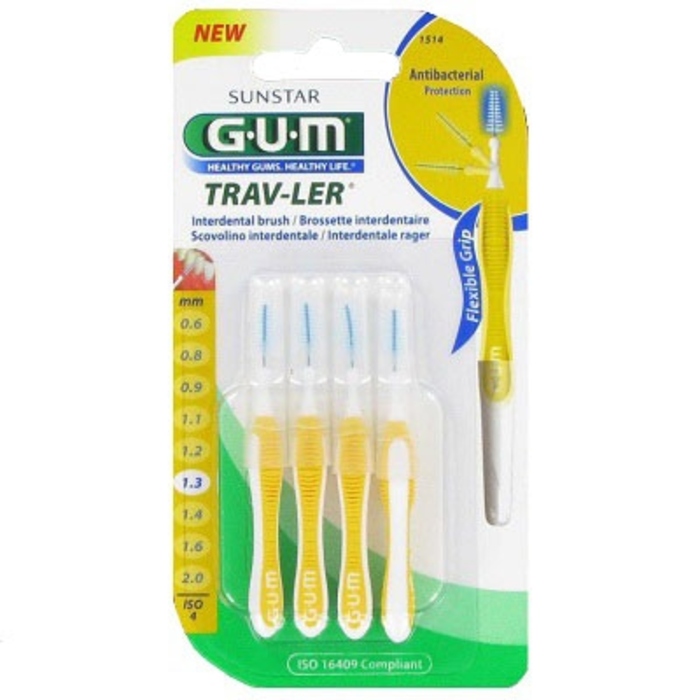 Photo de Gum travler brossettes interdentaires 1514 x4 Gum Gum travler brossettes interdentaires 1514 x4 Gum-146103