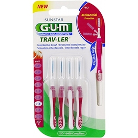 GUM Travler Brossettes Interdentaires 1612 1,4mm x4 - GUM -146102