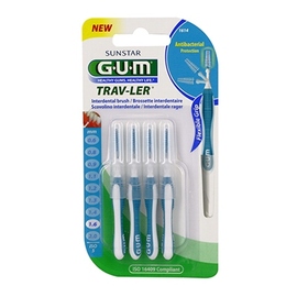 GUM Travler Brossettes Interdentaires 1614 x4 - GUM -146101
