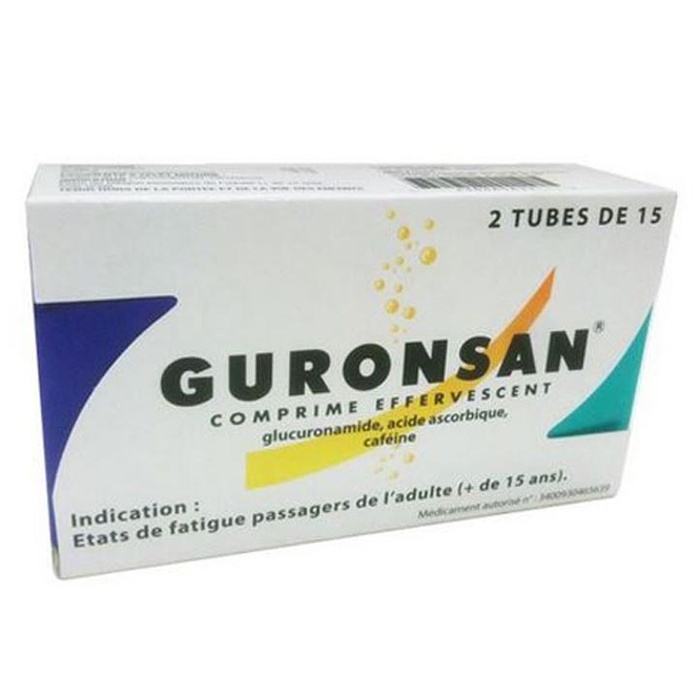 Photo de Guronsan - 30 comprimés effervescents Msd Guronsan - 30 comprimés effervescents Msd-193043
