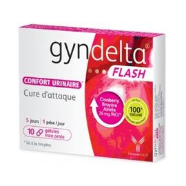 Gyndelta flash 10 gélules - laboratoire ccd -221395