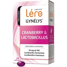 Gynelys confort intime - 20 capsules - lero -147850