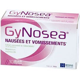 Gynosea nausées et vomissements 20 gélules - besins healthcare -224434
