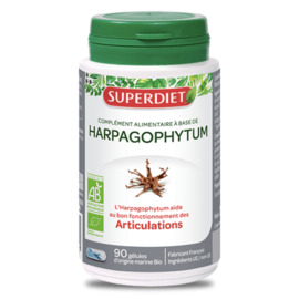 Harpagophytum bio -  90 gélules - 90.0 unités - les gélules de plantes bio - super diet articulations et mobilité-11101