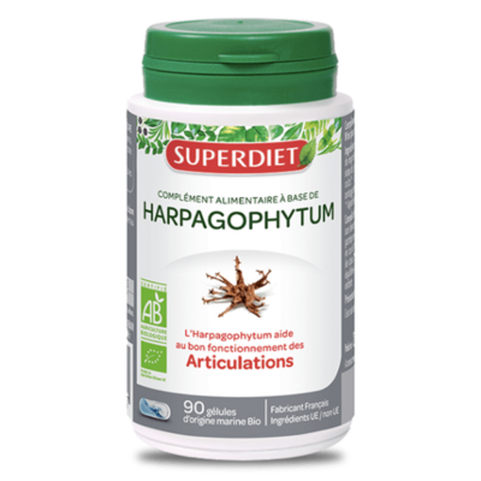 Harpagophytum bio -  90 gélules Super diet-11101