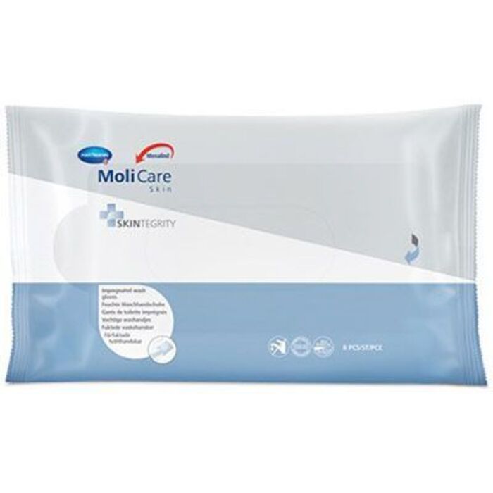 Photo de Hartmann molicare skin gants de toilette imprégnés x8 Hartmann Hartmann molicare skin gants de toilette imprégnés x8 Hartmann-222444