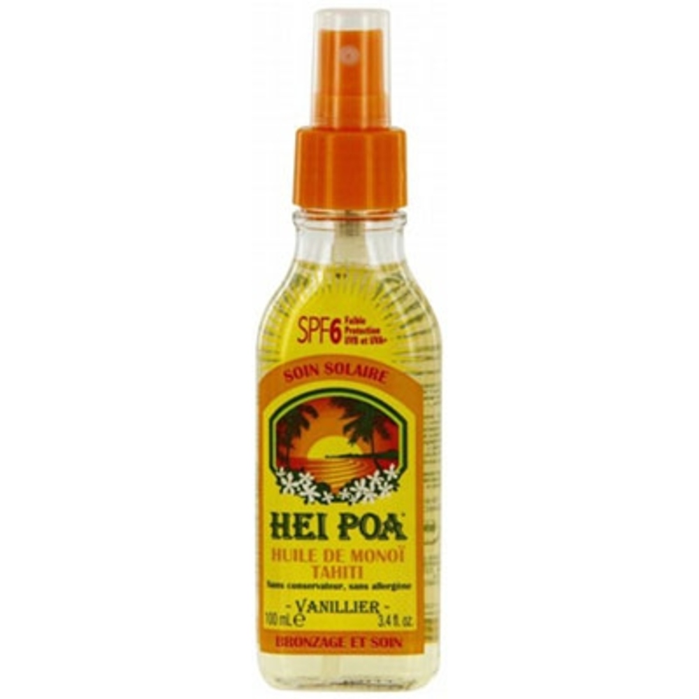 Photo de Hei poa huile de monoï tahiti spf6 - vanillier Hei poa Hei poa huile de monoï tahiti spf6 - vanillier Hei poa-199156