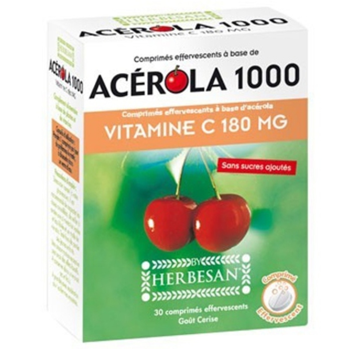 Photo de Herbesan acérola 1000 - effervescent Herbesan Herbesan acérola 1000 - effervescent Herbesan-198957