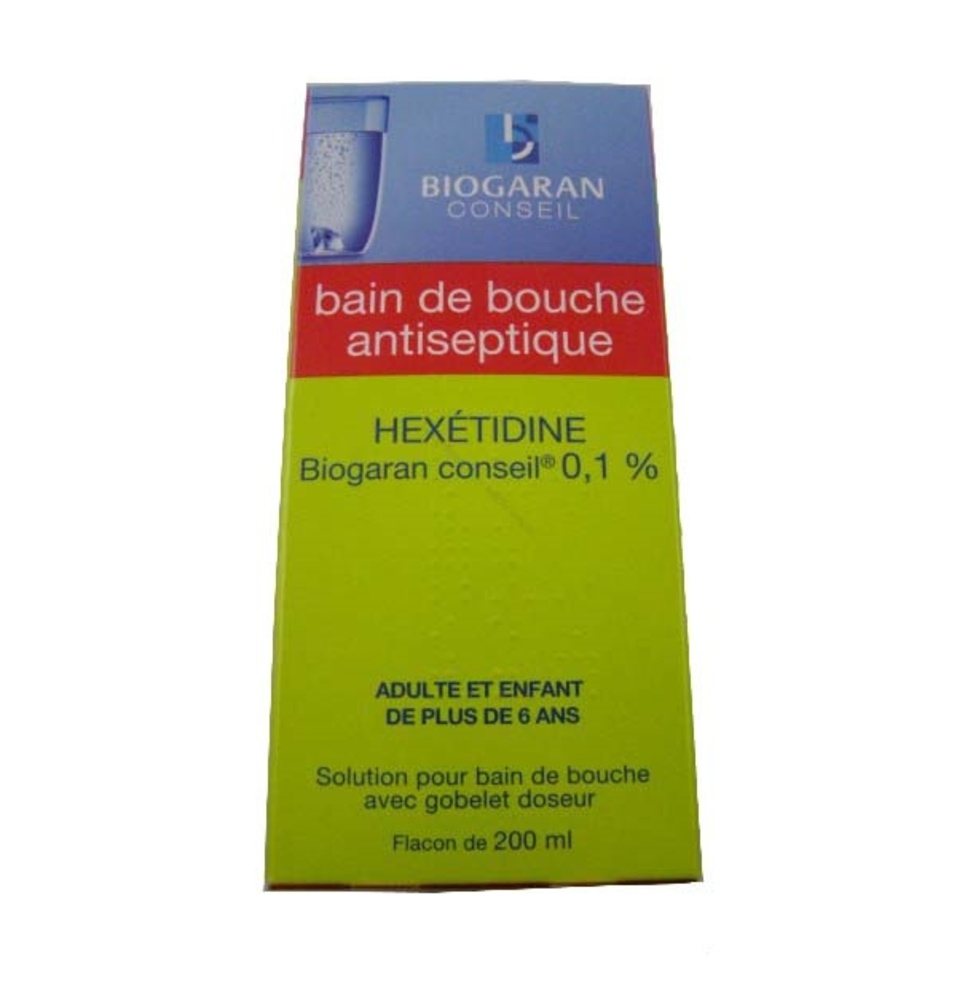Photo de Hexetidine conseil 0,1% Biogaran Hexetidine conseil 0,1% Biogaran-192604