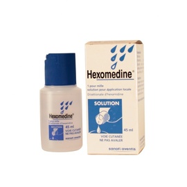 Hexomedine 1 pour mille solution - 45.0 ml - sanofi -194147