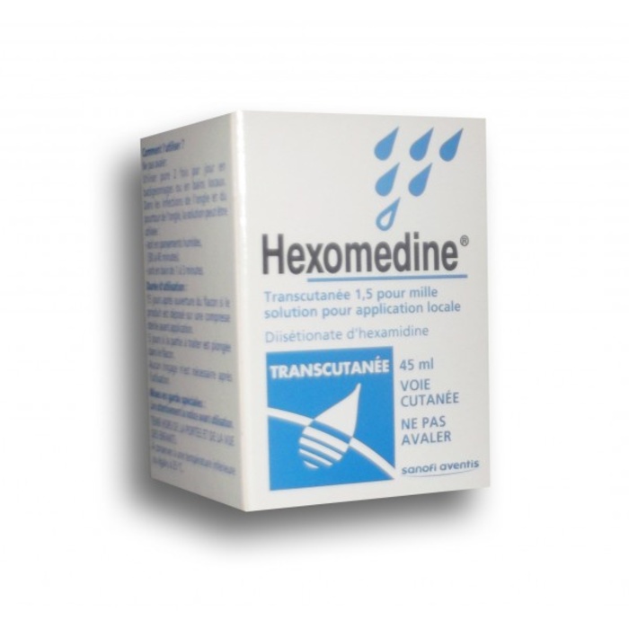 Hexomedine transcutane 1,5 pour mille solution Sanofi-194122