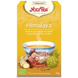 Himalaya bio - 17 infusettes - divers - yogi tea -190049