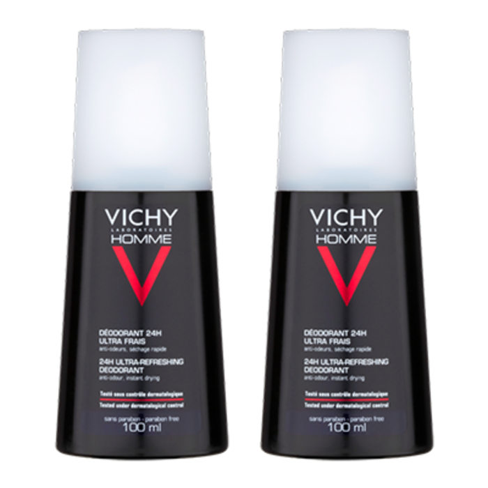 Homme déodorant ultra-frais - lot de 2 Vichy-143123