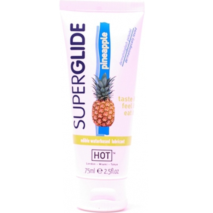 Hot superglide lubrifiant comestible saveur ananas Hot-212594