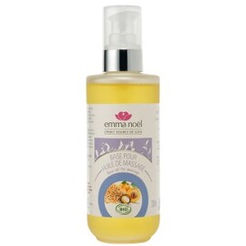 Huile base pour massage Sésame/Abricot/Macadamia BIO - 200.0 ml - Huiles Végétales + Huiles Essentielles - Emma Noël -6650