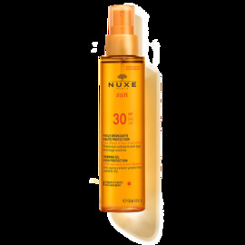 Huile Bronzante Haute Protection SPF30 - nuxe sun - NUXE -144476