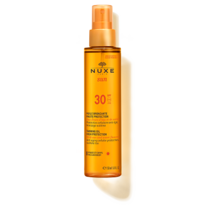 Photo de Huile bronzante haute protection spf30 Nuxe Huile bronzante haute protection spf30 Nuxe-144476