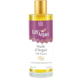 Huile d'argan bio 100% pure - 50.0 ml - lift argan sublime - lift'argan Peaux sèches et dénutries-10453