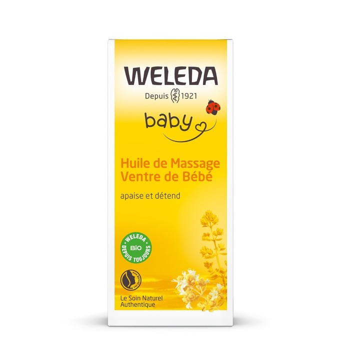 Photo de Huile de massage ventre de bébé Weleda Huile de massage ventre de bébé Weleda-7124
