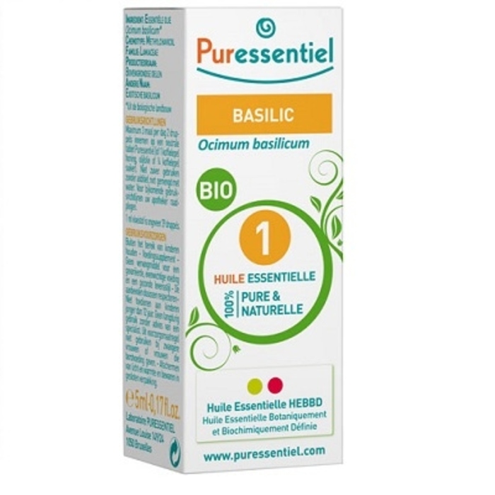 Photo de Huile essentielle basilic bio Puressentiel Huile essentielle basilic bio Puressentiel-130696