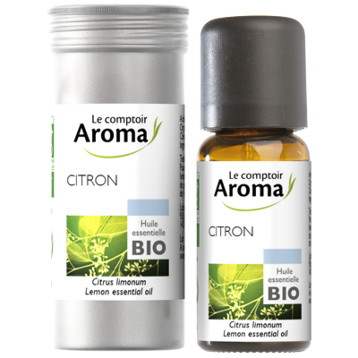 Photo de Huile essentielle bio citron 10ml Le comptoir aroma Huile essentielle bio citron 10ml Le comptoir aroma-221996