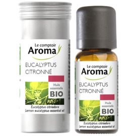 Huile essentielle bio eucalyptus citronné 10ml - le comptoir aroma -222000
