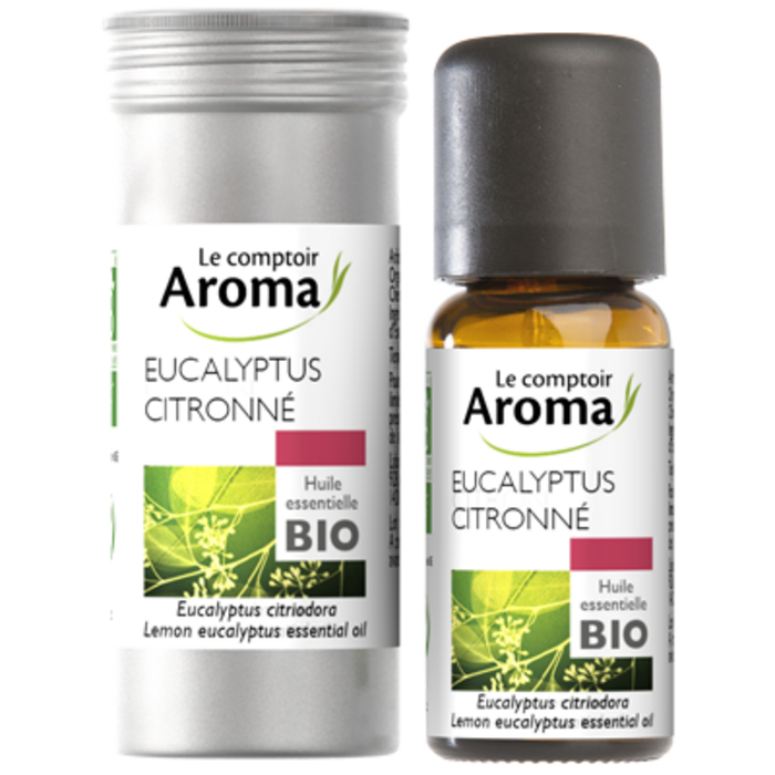 Photo de Huile essentielle bio eucalyptus citronné 10ml Le comptoir aroma Huile essentielle bio eucalyptus citronné 10ml Le comptoir aroma-222000