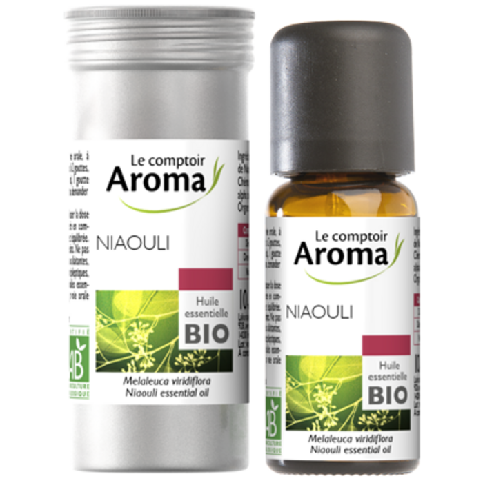 Photo de Huile essentielle bio niaouli 10ml Le comptoir aroma Huile essentielle bio niaouli 10ml Le comptoir aroma-222011