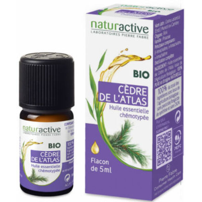Photo de Huile essentielle cèdre de l'atlas bio 5ml Naturactive Huile essentielle cèdre de l'atlas bio 5ml Naturactive-201549