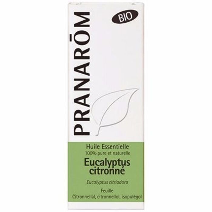 Photo de Huile essentielle eucalyptus citronné bio 10ml Pranarom Huile essentielle eucalyptus citronné bio 10ml Pranarom-210644