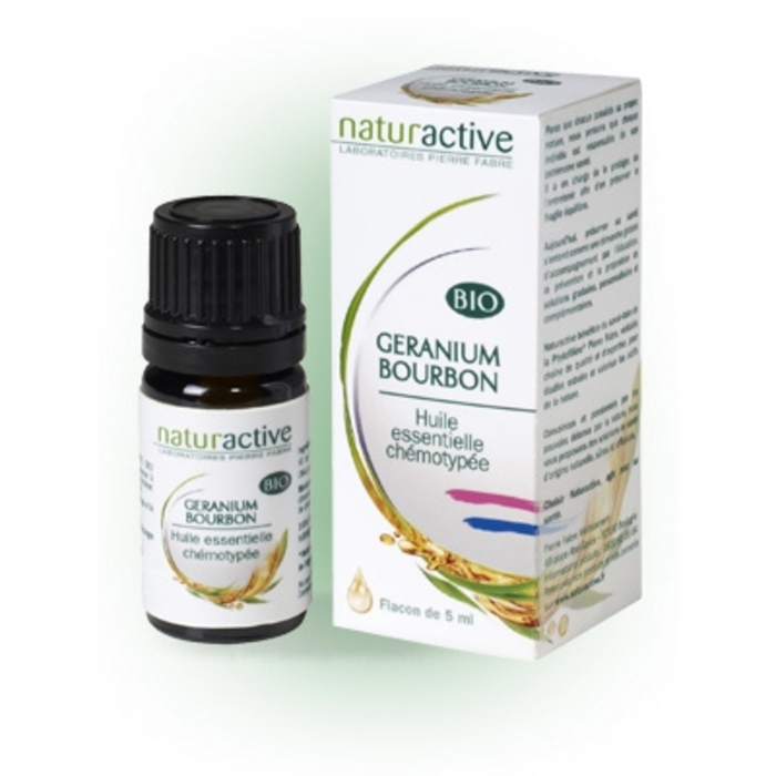 Photo de Huile essentielle géranium bourbon bio 5ml Naturactive Huile essentielle géranium bourbon bio 5ml Naturactive-200746