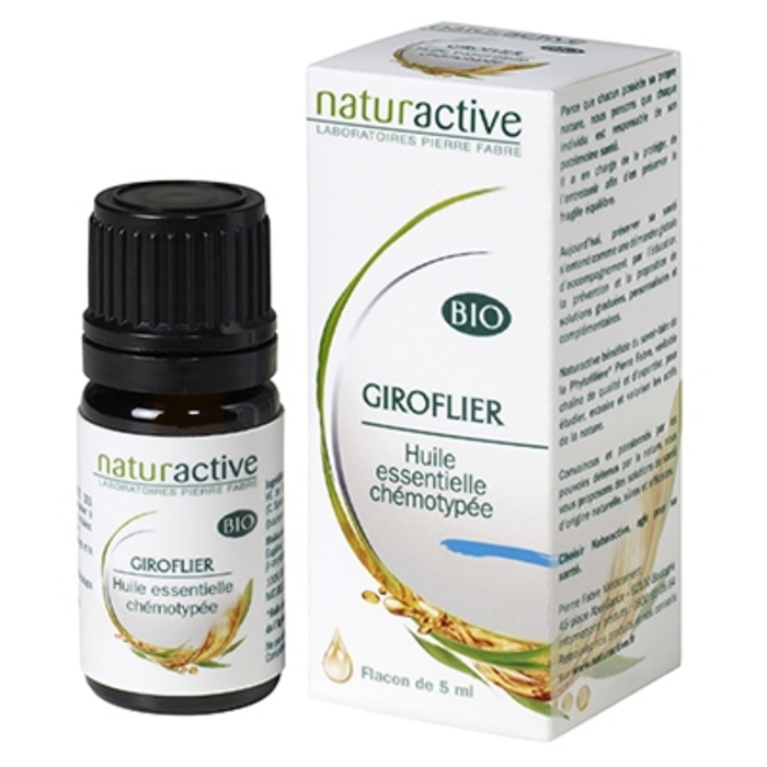 Photo de Huile essentielle giroflier bio 5ml Naturactive Huile essentielle giroflier bio 5ml Naturactive-200744