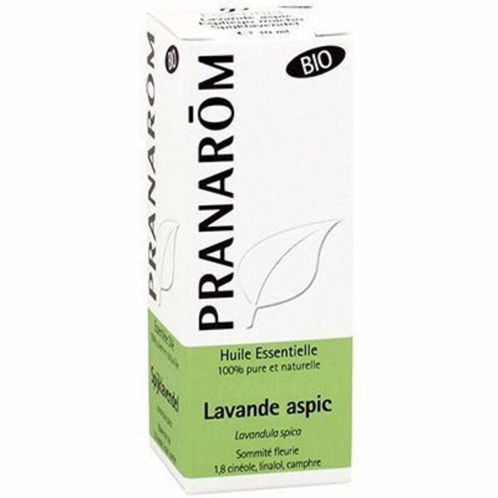 Photo de Huile essentielle lavande aspic bio 10ml Pranarom Huile essentielle lavande aspic bio 10ml Pranarom-189805