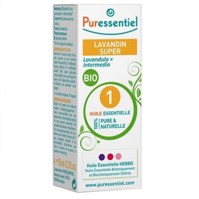 Photo de Huile essentielle lavandin super bio Puressentiel Huile essentielle lavandin super bio Puressentiel-130705