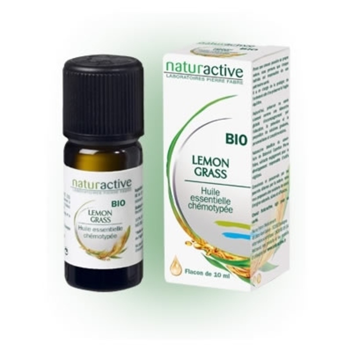 Photo de Huile essentielle lemon grass bio 10ml Naturactive Huile essentielle lemon grass bio 10ml Naturactive-201552