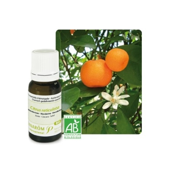 Photo de Huile essentielle mandarinier bio 10ml Pranarom Huile essentielle mandarinier bio 10ml Pranarom-189783