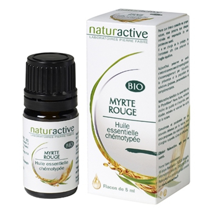 Photo de Huile essentielle myrte rouge bio 5ml Naturactive Huile essentielle myrte rouge bio 5ml Naturactive-200737