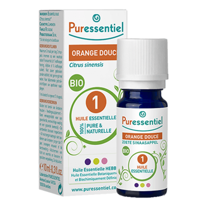 Photo de Huile essentielle orange douce - 10 ml Puressentiel Huile essentielle orange douce - 10 ml Puressentiel-128295
