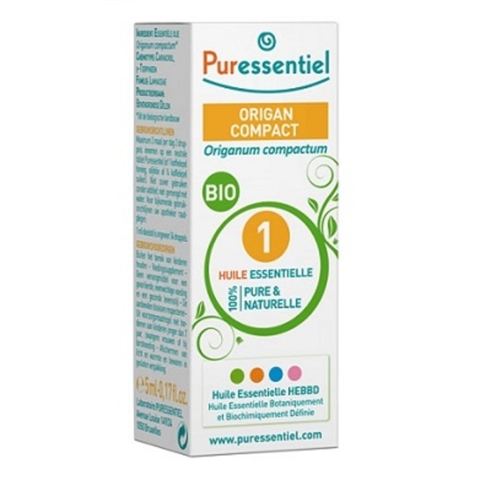 Photo de Huile essentielle origan compact - 5 ml Puressentiel Huile essentielle origan compact - 5 ml Puressentiel-129371