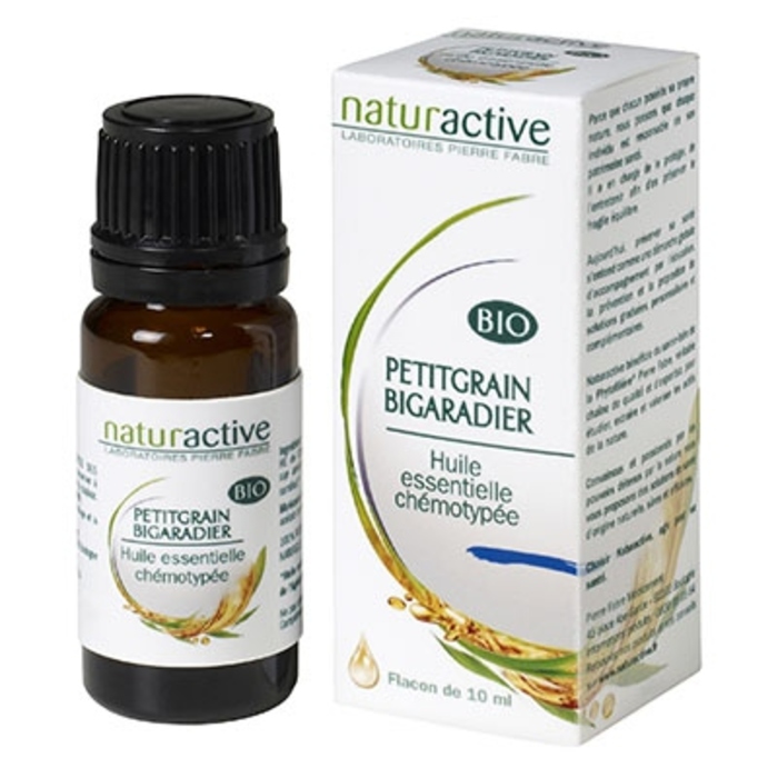 Photo de Huile essentielle petitgrain bigaradier bio 10ml Naturactive Huile essentielle petitgrain bigaradier bio 10ml Naturactive-200753