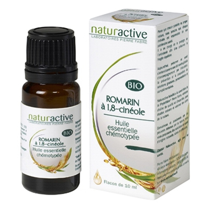 Photo de Huile essentielle romarin à 1,8 cinéole bio 10ml Naturactive Huile essentielle romarin à 1,8 cinéole bio 10ml Naturactive-200751