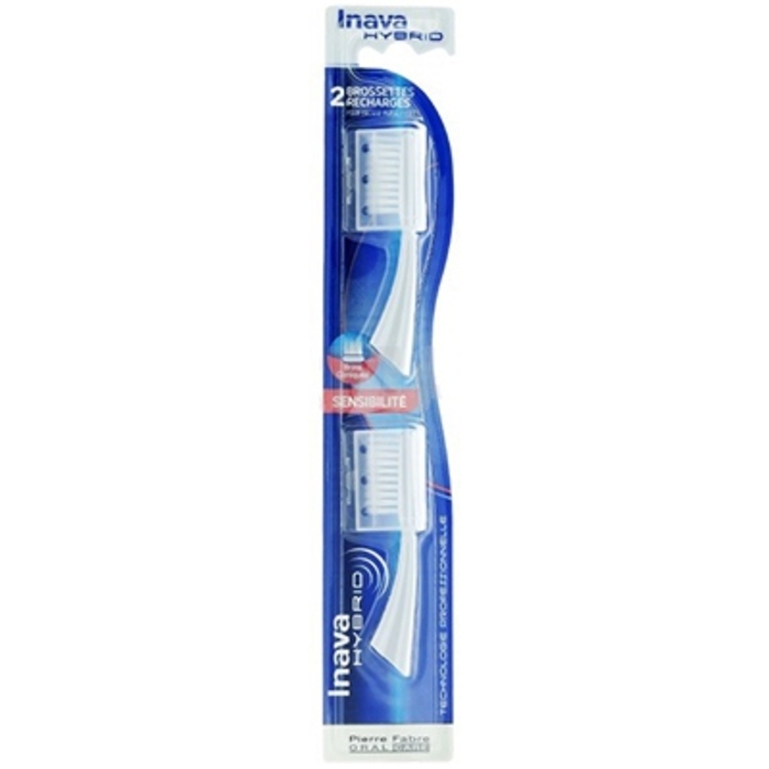 Photo de Hybrid brossettes sensibilité - 2 recharges Inava Hybrid brossettes sensibilité - 2 recharges Inava-206561
