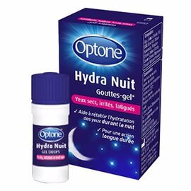 Hydra nuit gouttes-gel 10ml - optone -215534
