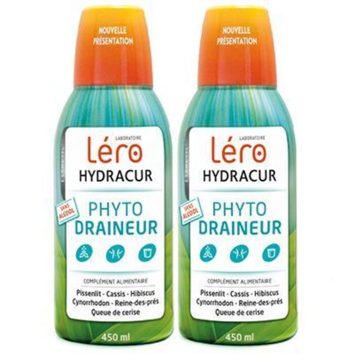 Photo de Hydracur phyto draineur lot de 2 x 450ml Lero Hydracur phyto draineur lot de 2 x 450ml Lero-220448
