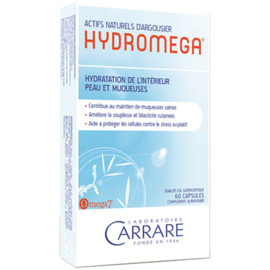 Hydromega Protection Peau Muqueuses 60 capsules - divers - Carrare -134597